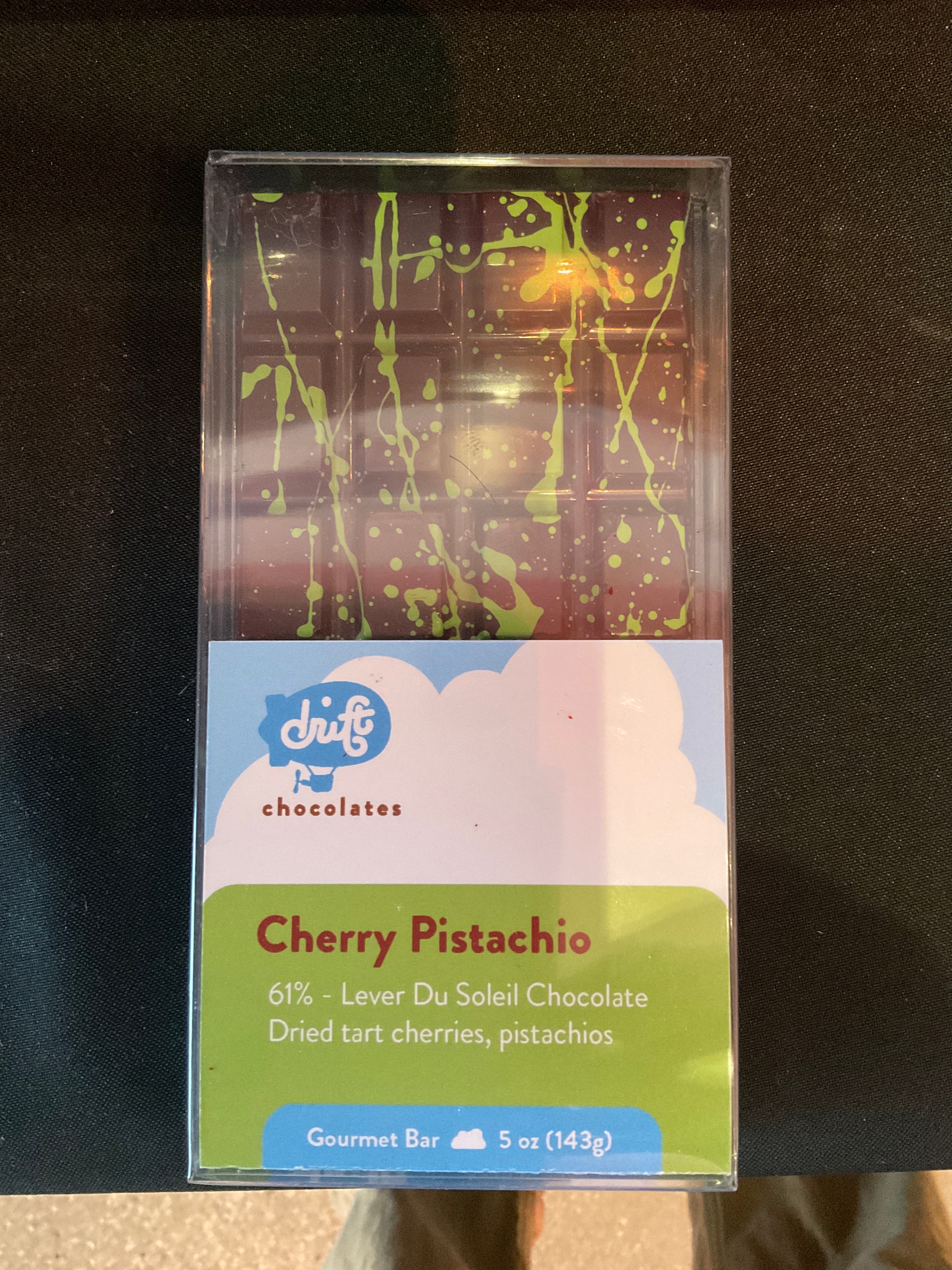 Gourmet Chocolate Bar — Cherry Pistachio